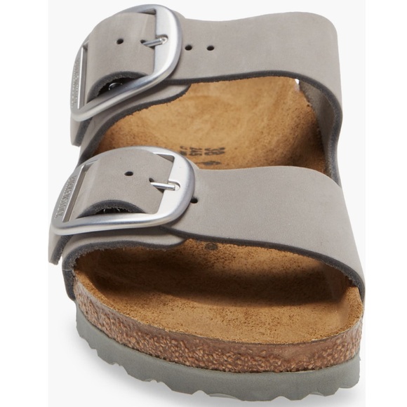 New! Birkenstock Women Arizona Big Buckle Slide Sandal DOVE GRAY, Size 8-8.5US - Picture 6 of 16